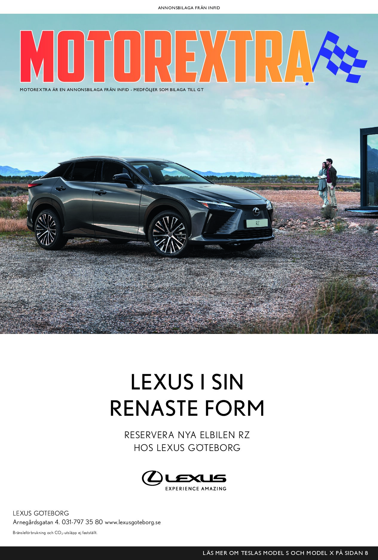 Motorextra i GT 1 juni med Tesla som frontar Model S och X !