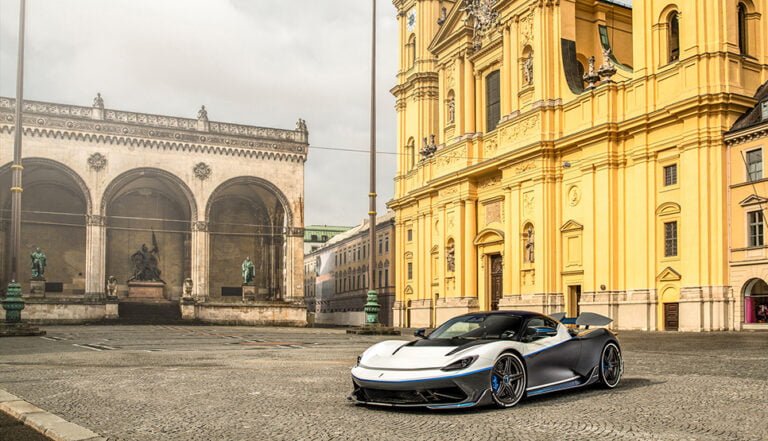 Elektriska hyllningen till ett ikonisk designarv med 1900 hästkrafter – Pininfarina Battista Anniversario