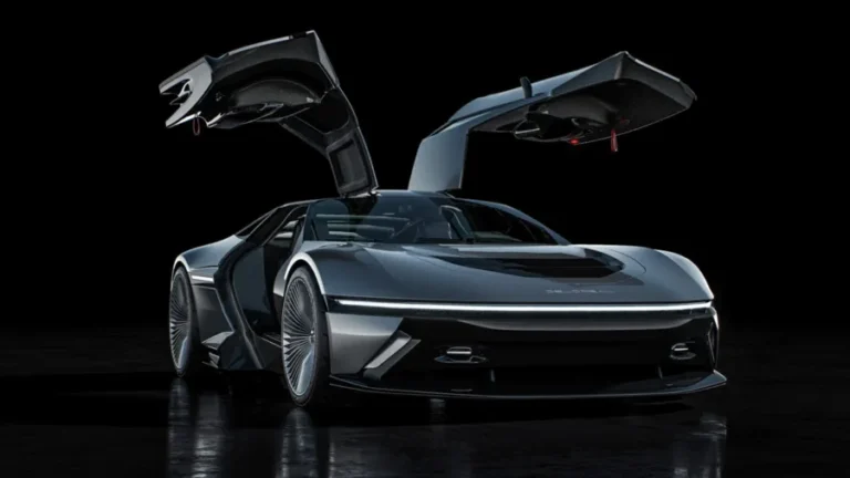 DNG Motors Lanserar Uppföljare av DMC-12 Med V8