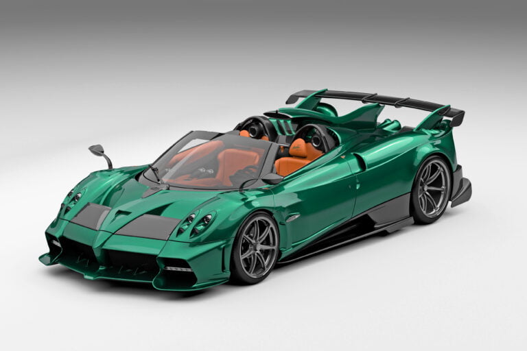 ”Pagani Imola Roadster – Exklusiv högprestanda med öppet tak i yttersta elegans”