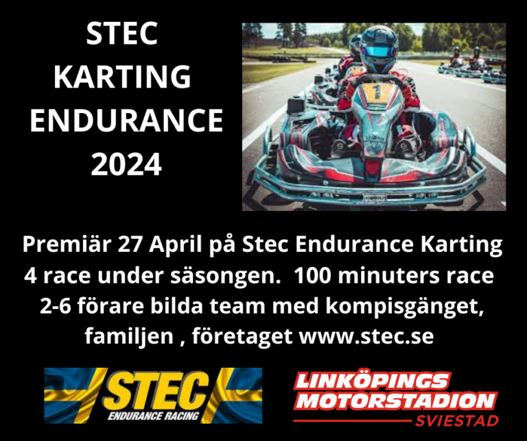 STEC Gokart Endurance – En 100-minuters Adrenalinfylld Upplevelse!
