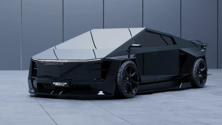 Zephyr Designz sätter Trender med Custom-Made Tesla Cybertruck!