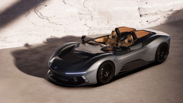 Batman firar 85 år, hyllas med Pininfarina´s Batmobile Barchetta 95 Gotham Edition!