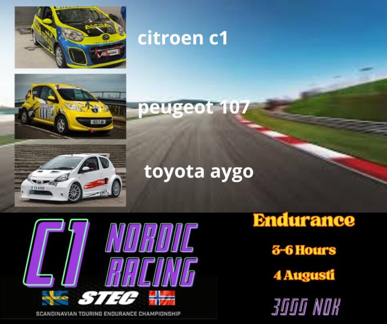 C1 Nordic Racing på Vålerbanan – En Bana för Nordisk Racingvänskap!