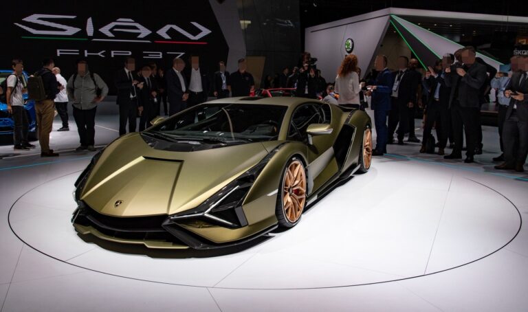 Lamborghini SIAN FKP 37 – När Hybridteknik Möter Italiensk Körpassion!