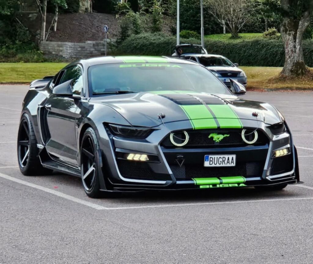 Stjärnan bakom Restaurang Kalimera i Torslanda, Bugra Canbas ställer ut Sveriges mest Påkostade Mustang vid Göteborg Motorfestival 11 Maj!