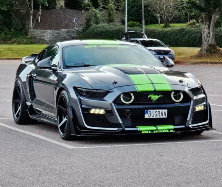 Stjärnan bakom Restaurang Kalimera i Torslanda, Bugra Canbas ställer ut Sveriges mest Påkostade Mustang vid Göteborg Motorfestival 11 Maj!