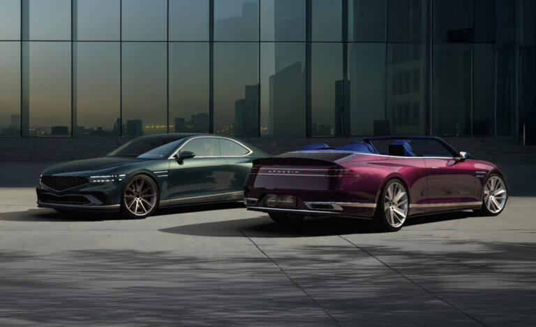 Nya Konceptbilarna Genesis X Gran Coupe & X Gran Convertible – Framtidens Elektriska Lyxbilar!