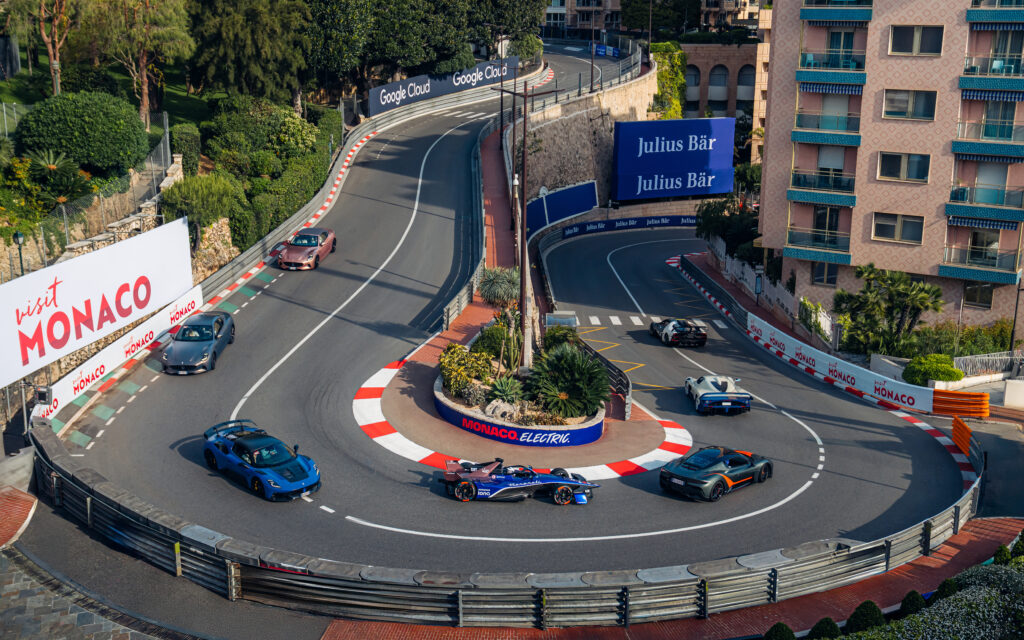 ”Racet som skriver historia: Maserati firar 100 år av Racing vid Monaco E-Prix”