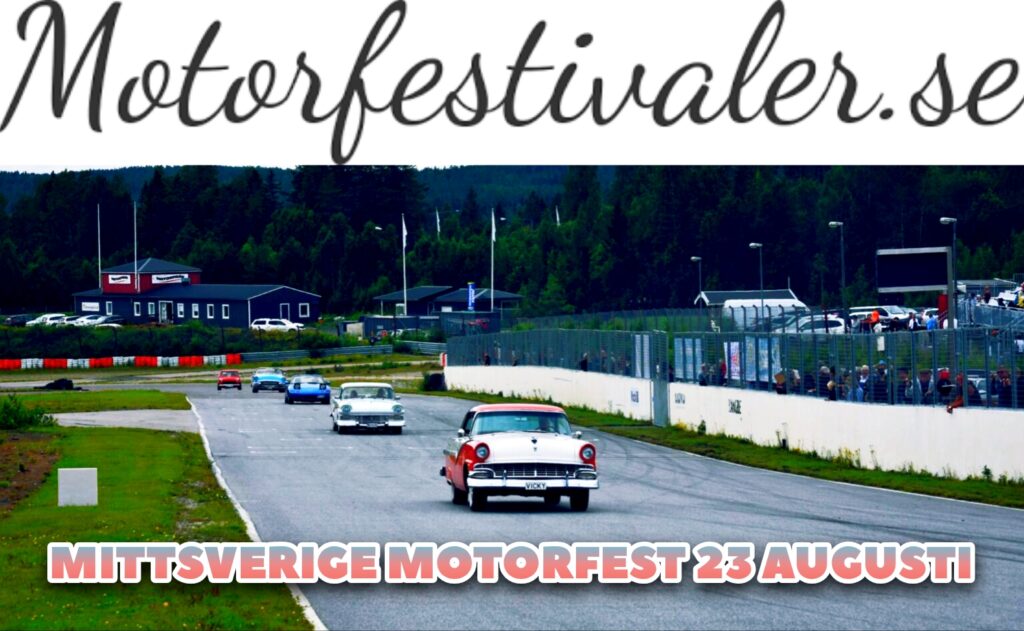 Motorfeber i Norrland – Dubbla Festivaler med Racing, Bankörning & Motorkultur vid Mittsverigebanan