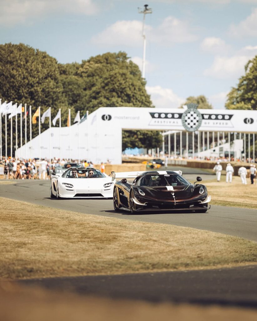 Koenigsegg tar Goodwood med storm – Jesko Attack “Sadair’s Spear”, Gemera och CC850 briljerar på Festival of Speed