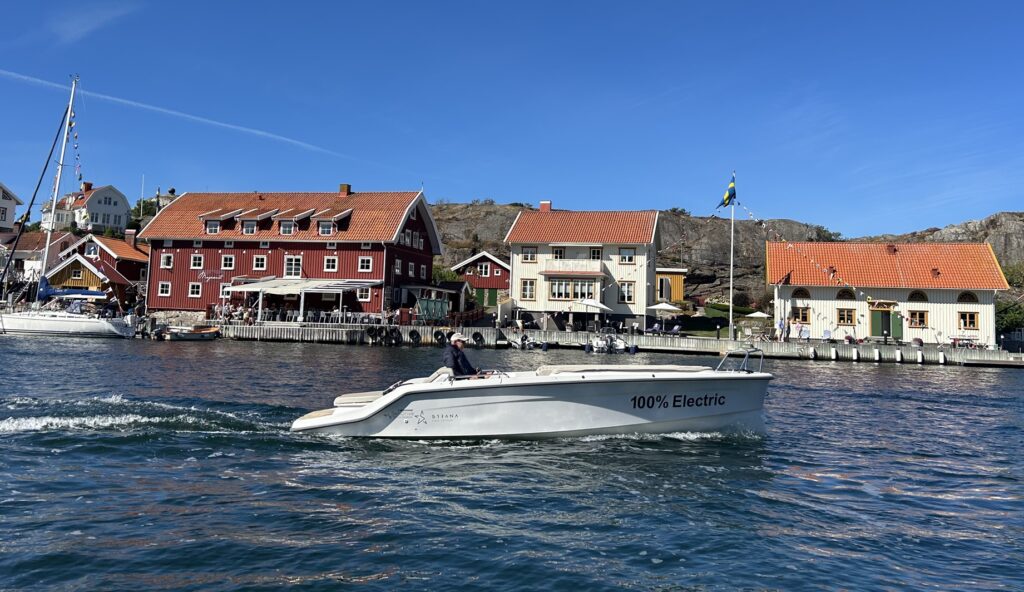 Elbåten Elsie ifrån Strana Boats Dominerade Tjörn e-Power Run 2025