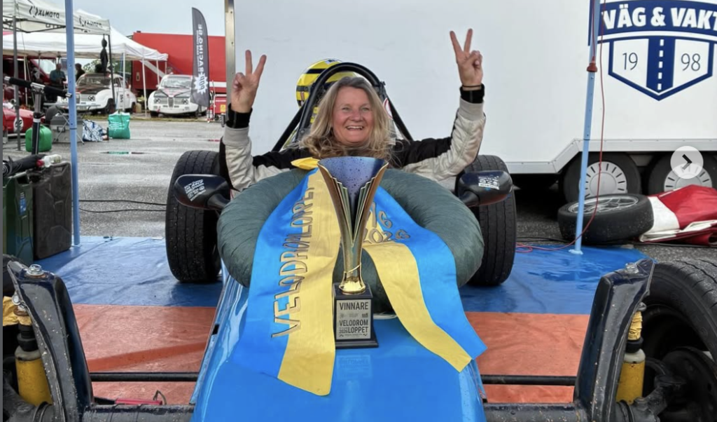 Velodromloppet: Lyckad debut för Annie Seel i Formel Vee