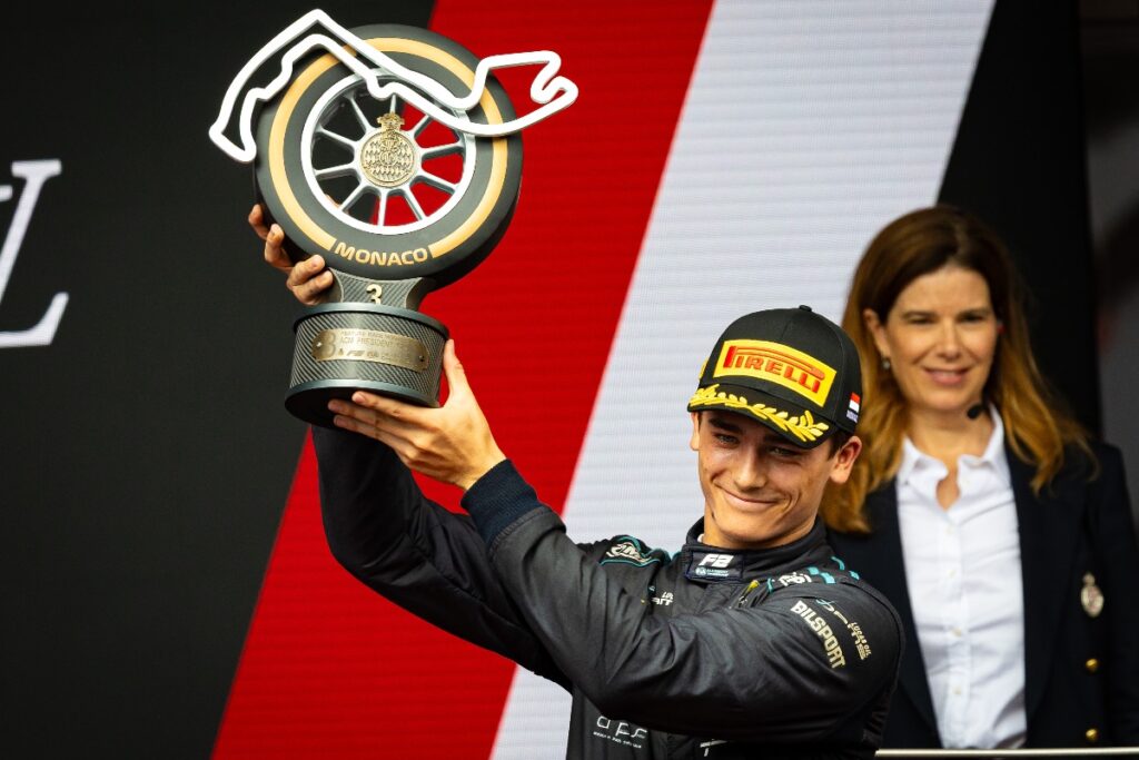 Svensk succé i Monaco – Dino Beganovic på pallen i F2